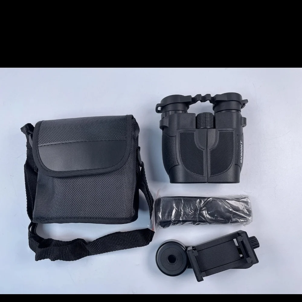Black Photography Binoculars 12x30